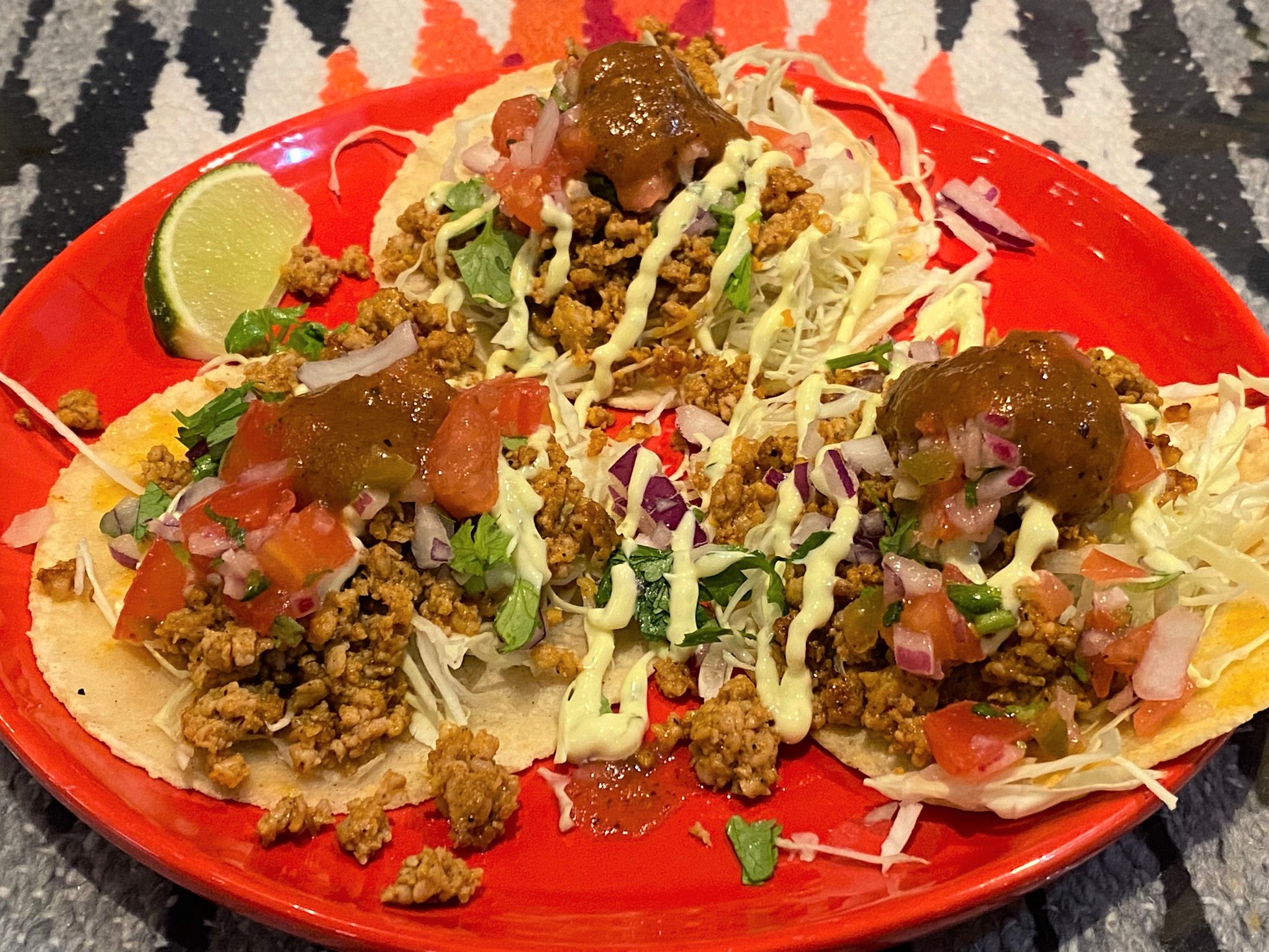 チョリソタコス Chorizo Tacos ＠ ラ コスタ La Costa Mexican Cafe & Bar（箕面市）