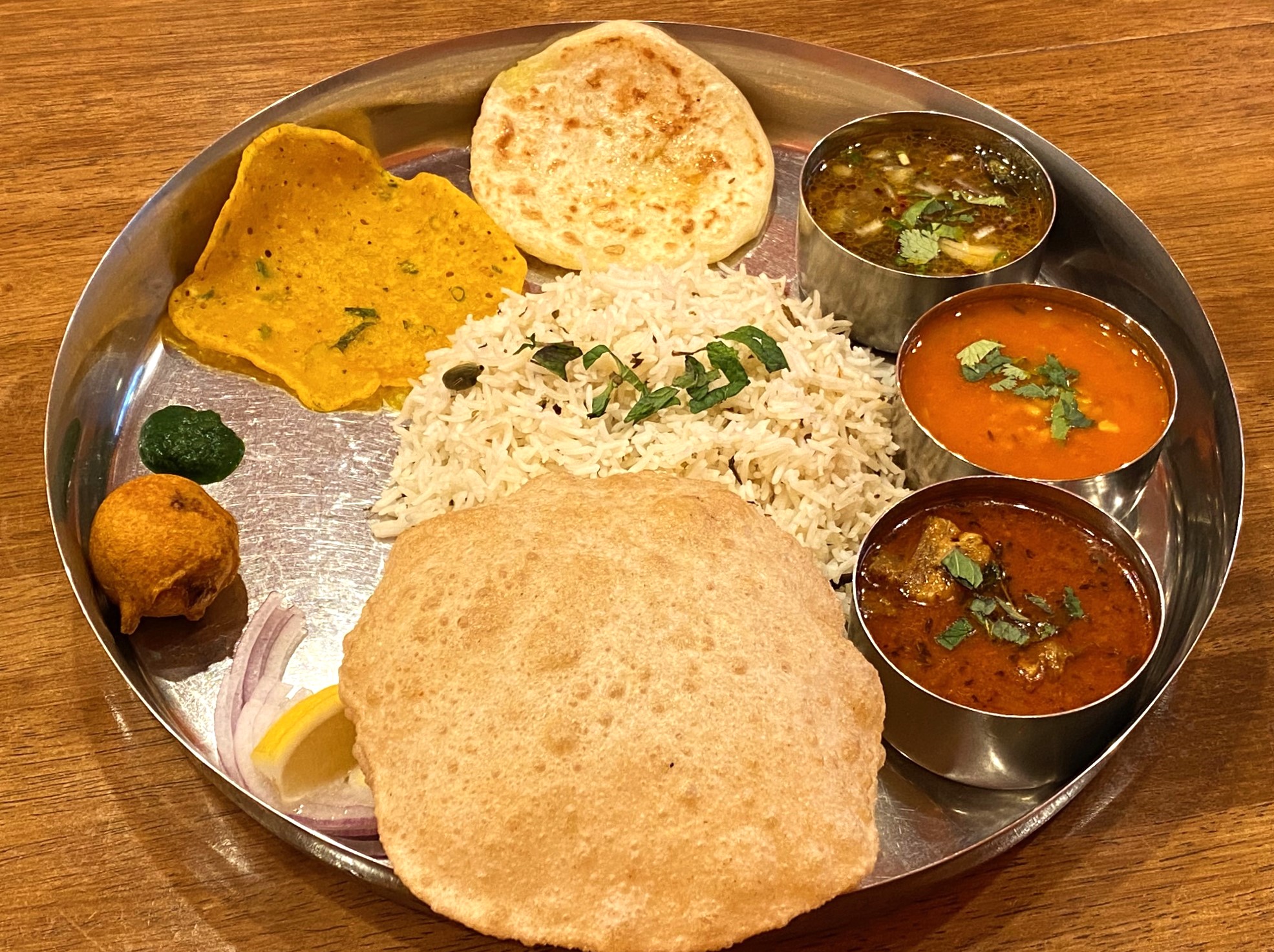 プレートオブテランガーナ Plate of Telangana ＠ インダスレイ Indus Ray（神戸市中央区）