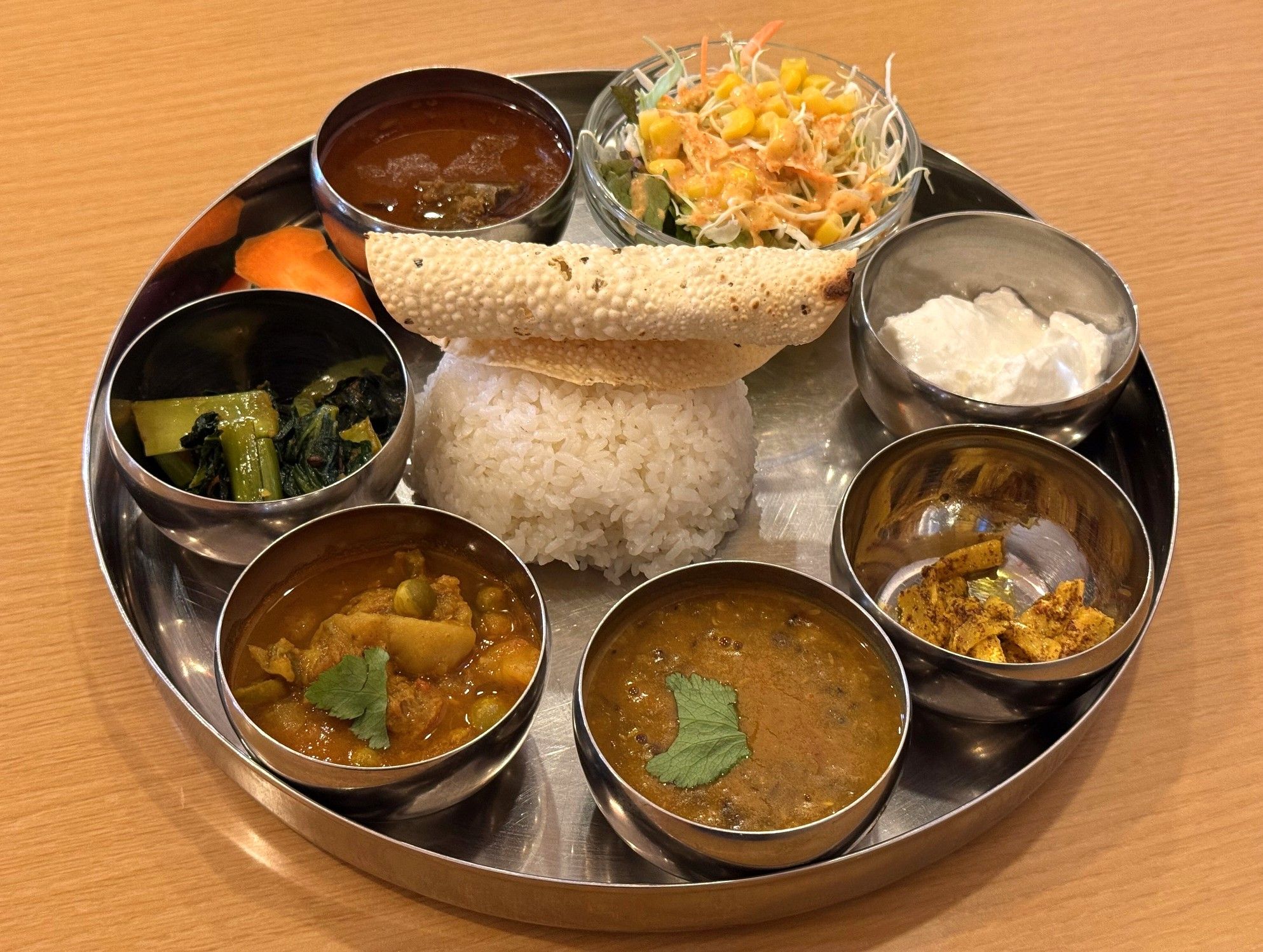 ダルバートセット Dal Bhat Set ＠ Third Eye サードアイ（大阪市東成区）