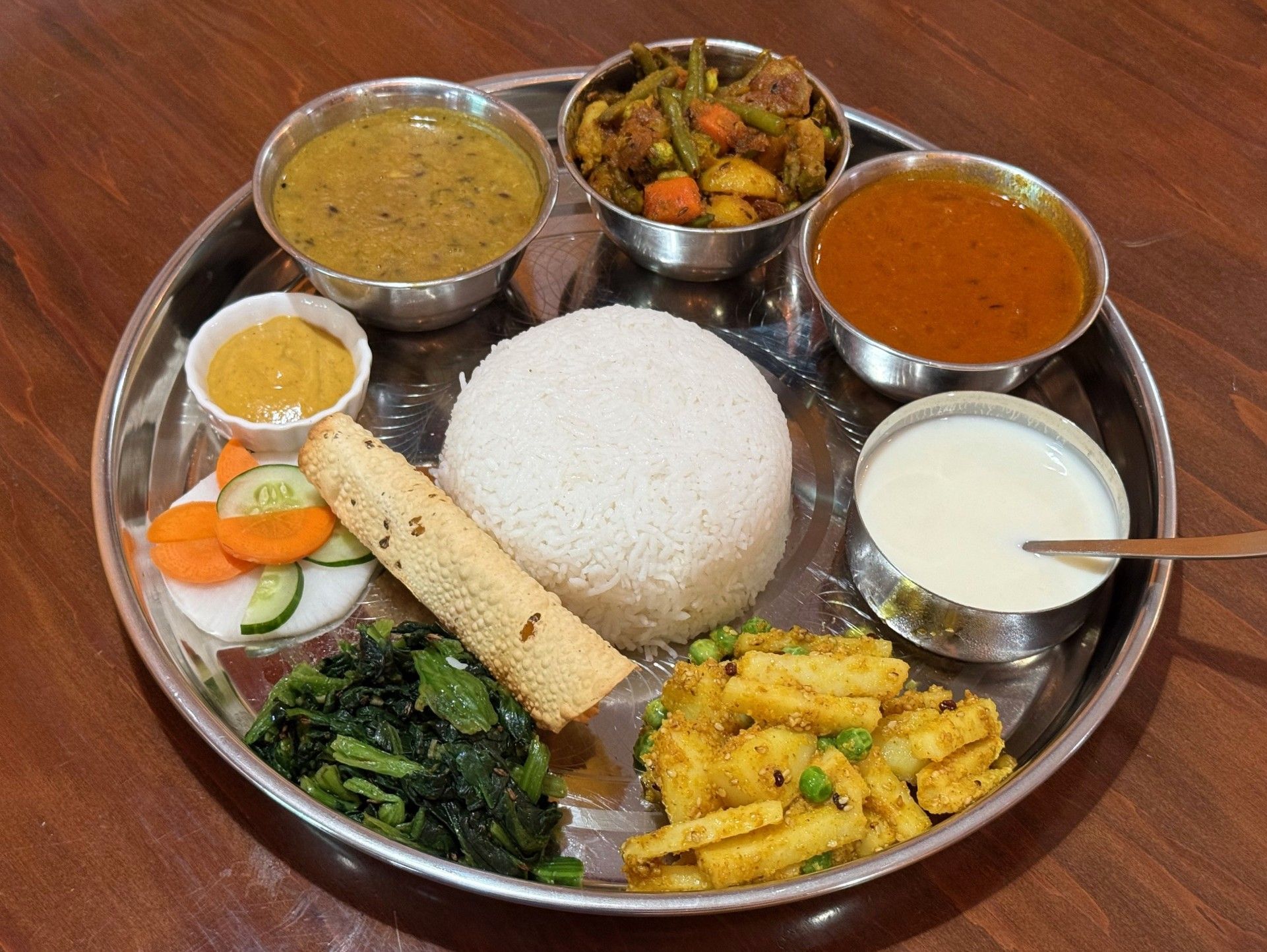 ネパールタリセット Nepali Thali Set その2 ＠ HAASA KITCHEN ハーサ