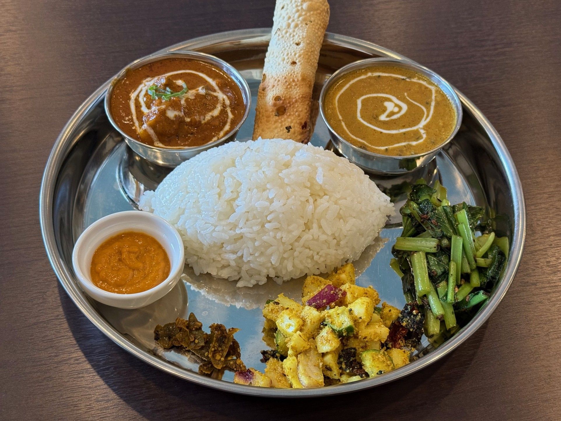 タカリセット Thakali Set ＠ LAXMI ラクシュミー（大阪市東淀川区）