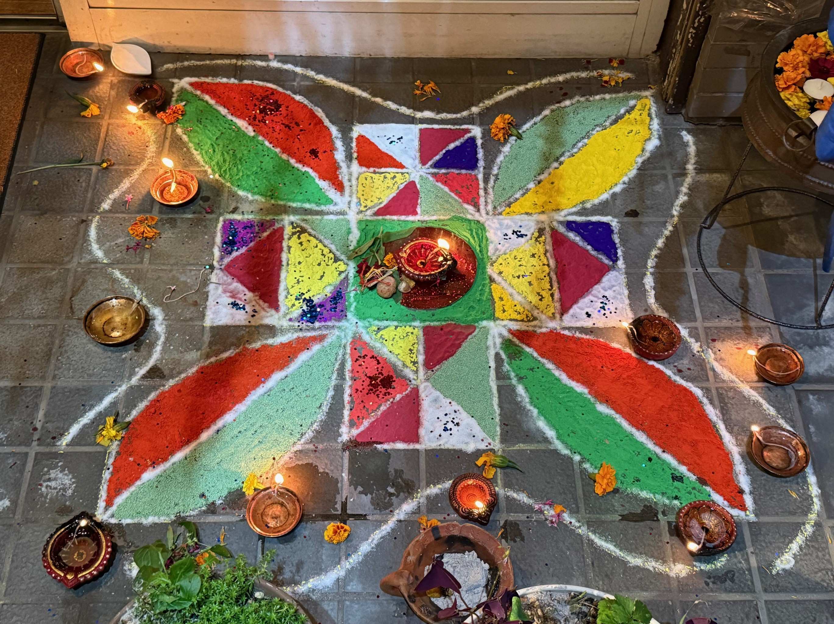 ティハール ラクシュミプジャ 2025 ＠ ネパールのごちそう jujudhau