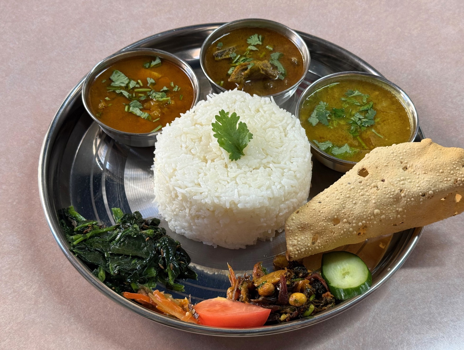 Nepali Khana Set ネパールカナセット ＠ PARDESHI パルデシ（大阪市