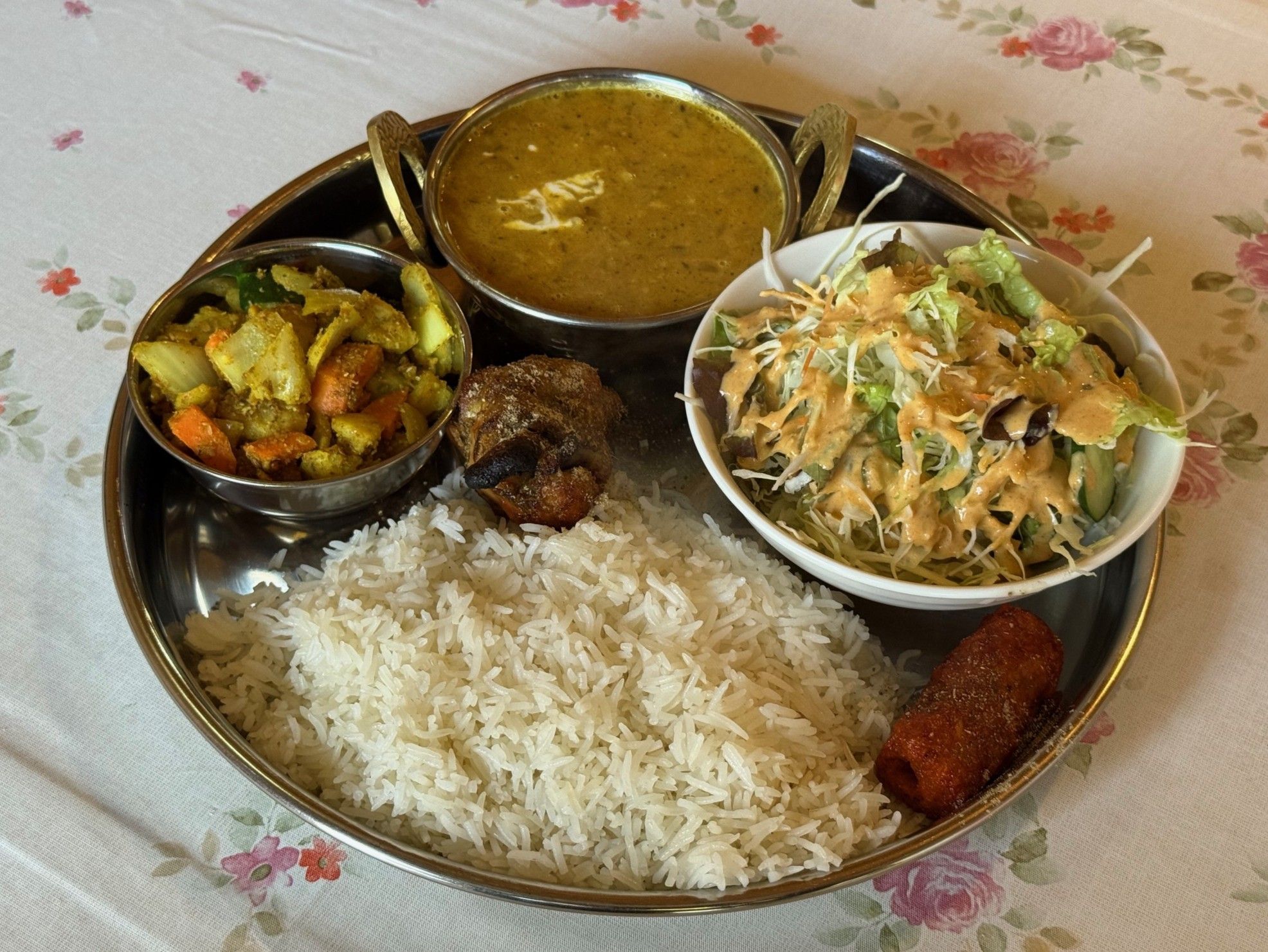 ネパールタリセット Nepali Thali Set ＠ Namaste Fuji ナマステ フジ