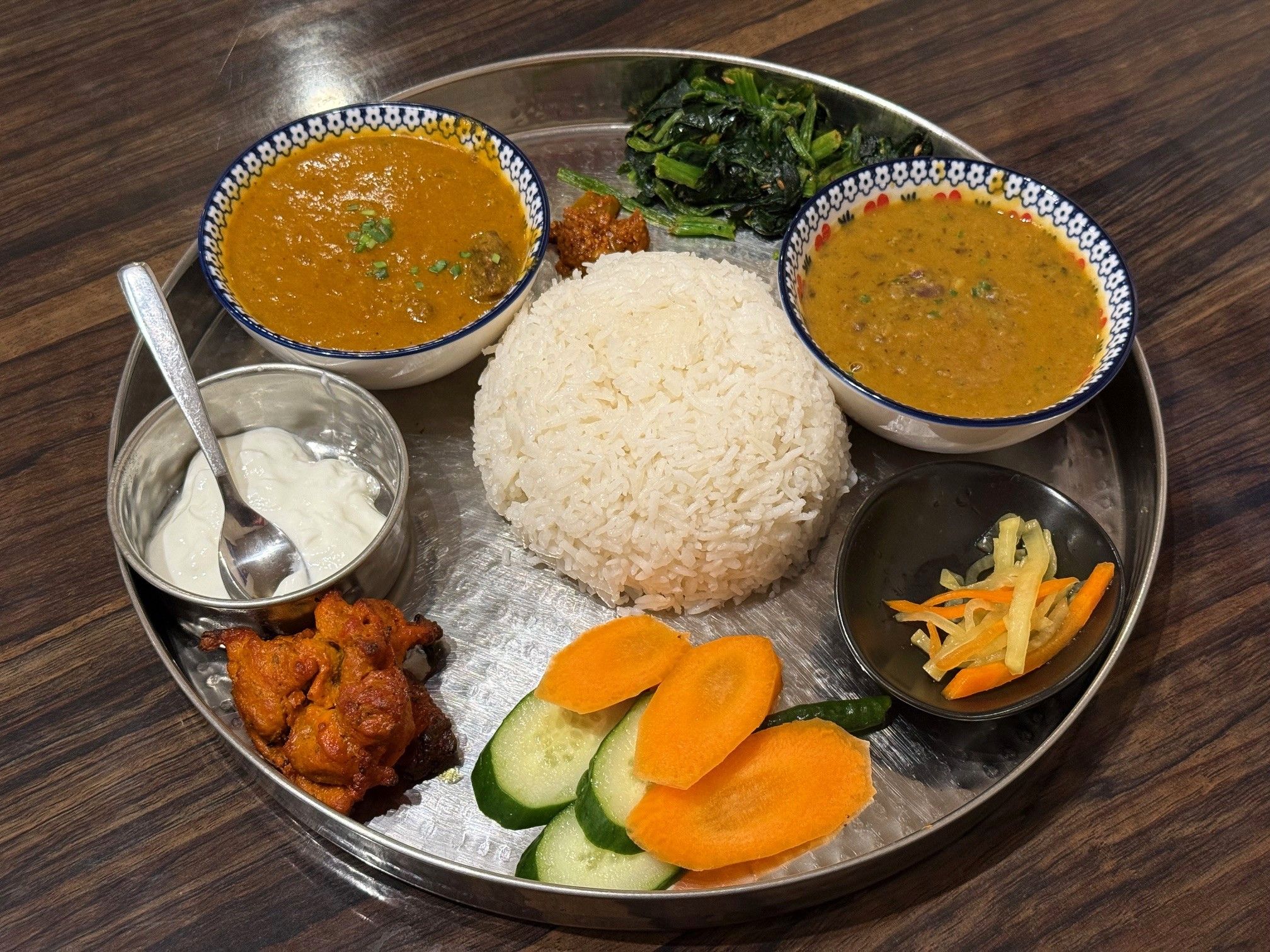 マトンカナセット Mutton Khana Set ＠ ヒマラヤ HIMALAYA（大阪市住吉区）
